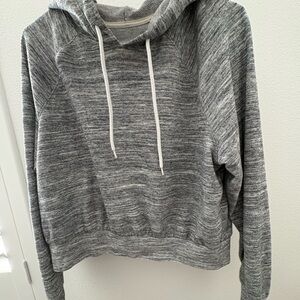 Mossimo Supply Co. Heathered Gray Women's Hoodie